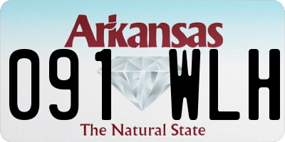 AR license plate 091WLH