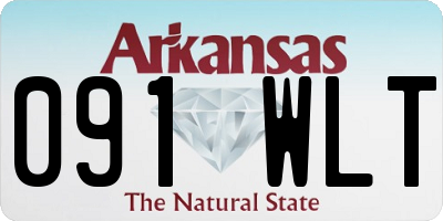 AR license plate 091WLT