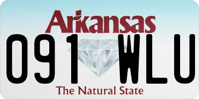 AR license plate 091WLU