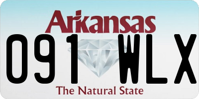 AR license plate 091WLX