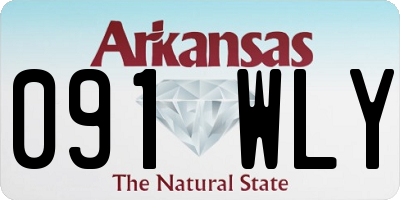 AR license plate 091WLY