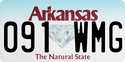 AR license plate 091WMG
