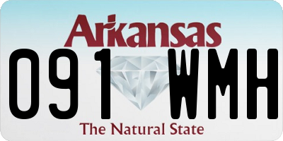 AR license plate 091WMH