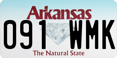 AR license plate 091WMK