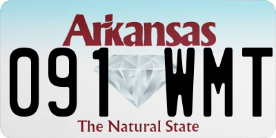 AR license plate 091WMT