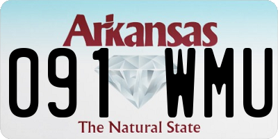 AR license plate 091WMU