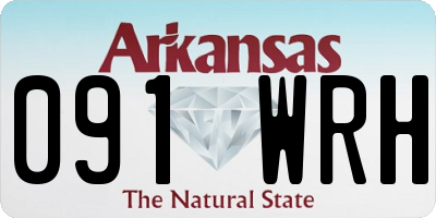 AR license plate 091WRH
