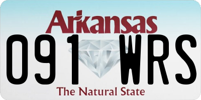 AR license plate 091WRS
