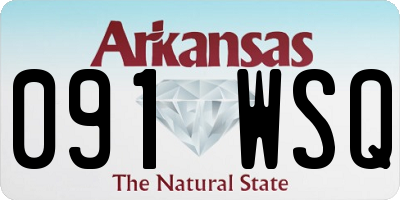 AR license plate 091WSQ