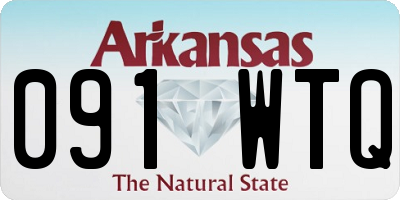 AR license plate 091WTQ