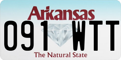 AR license plate 091WTT