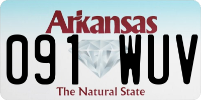 AR license plate 091WUV