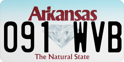 AR license plate 091WVB