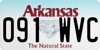AR license plate 091WVC