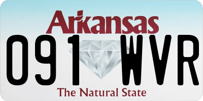 AR license plate 091WVR