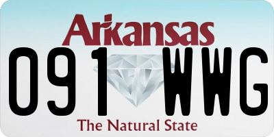 AR license plate 091WWG