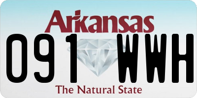 AR license plate 091WWH