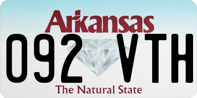 AR license plate 092VTH