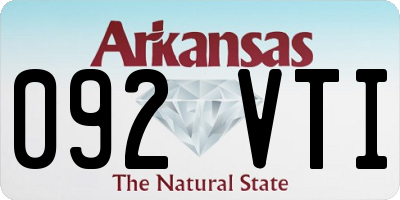 AR license plate 092VTI
