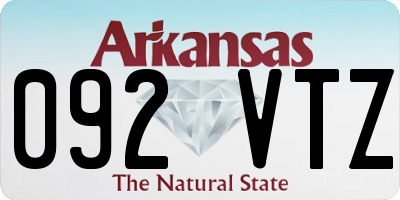 AR license plate 092VTZ