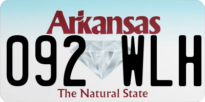 AR license plate 092WLH