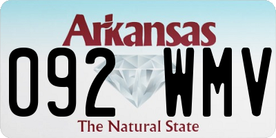 AR license plate 092WMV