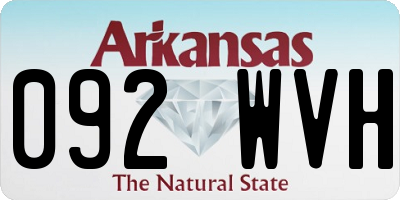AR license plate 092WVH