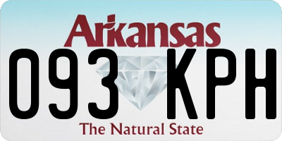 AR license plate 093KPH