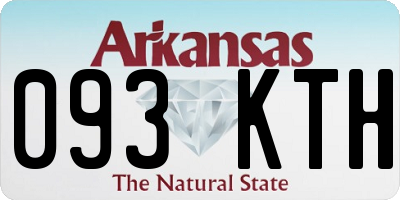 AR license plate 093KTH