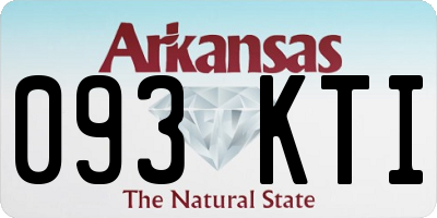 AR license plate 093KTI