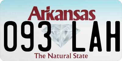 AR license plate 093LAH