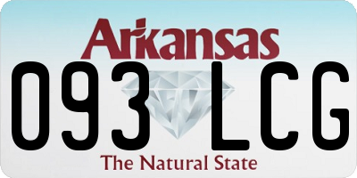AR license plate 093LCG