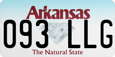AR license plate 093LLG