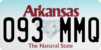 AR license plate 093MMQ