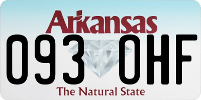 AR license plate 093OHF