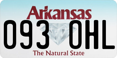AR license plate 093OHL
