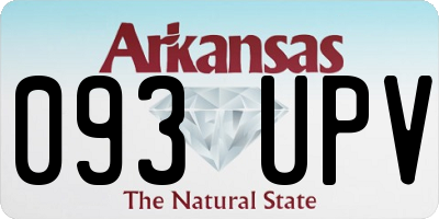 AR license plate 093UPV