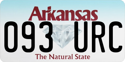 AR license plate 093URC