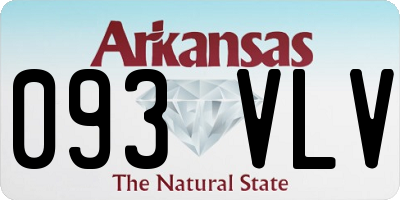 AR license plate 093VLV