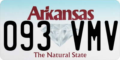 AR license plate 093VMV