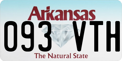 AR license plate 093VTH