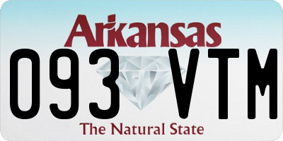 AR license plate 093VTM