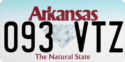 AR license plate 093VTZ