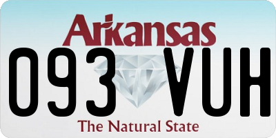 AR license plate 093VUH