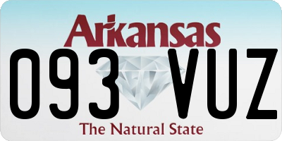 AR license plate 093VUZ