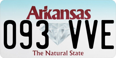 AR license plate 093VVE