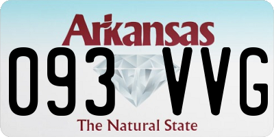 AR license plate 093VVG