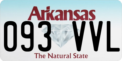 AR license plate 093VVL
