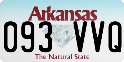 AR license plate 093VVQ