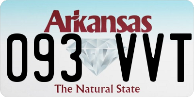 AR license plate 093VVT